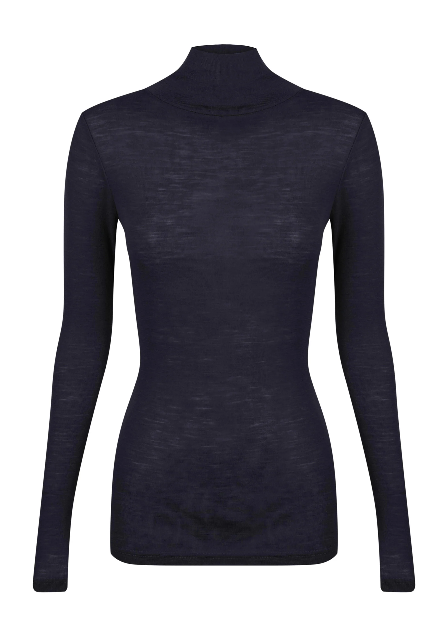 Morri Merino High Neck_Navy - Image 5