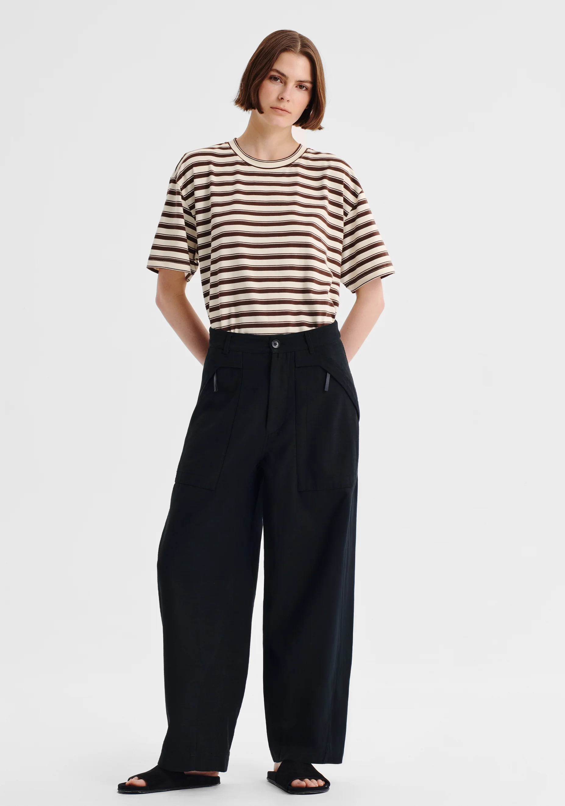 Parker Cargo Pant_Black - Image 3