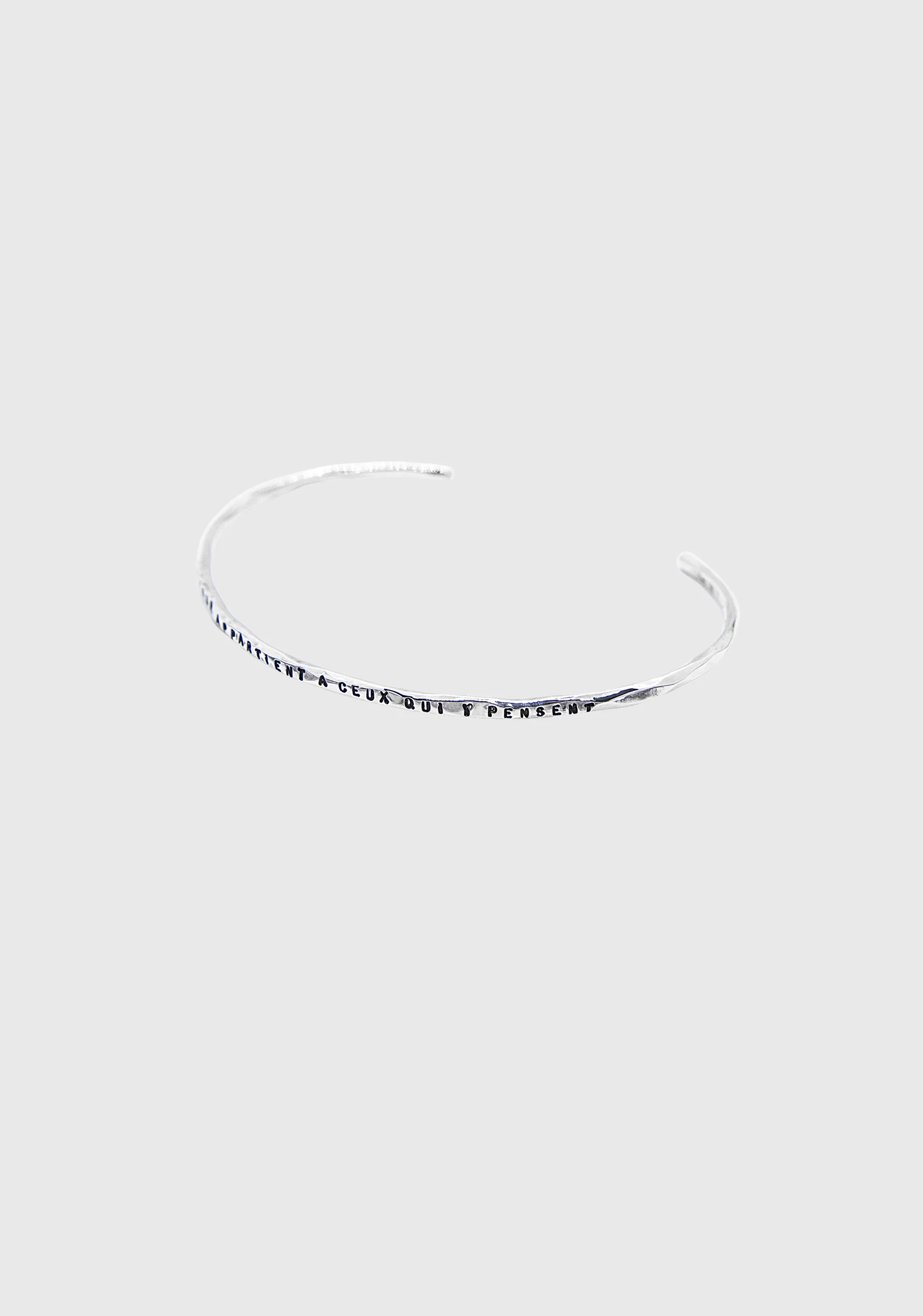 Pensee Ouvert Bracelet_Silver - Image 2