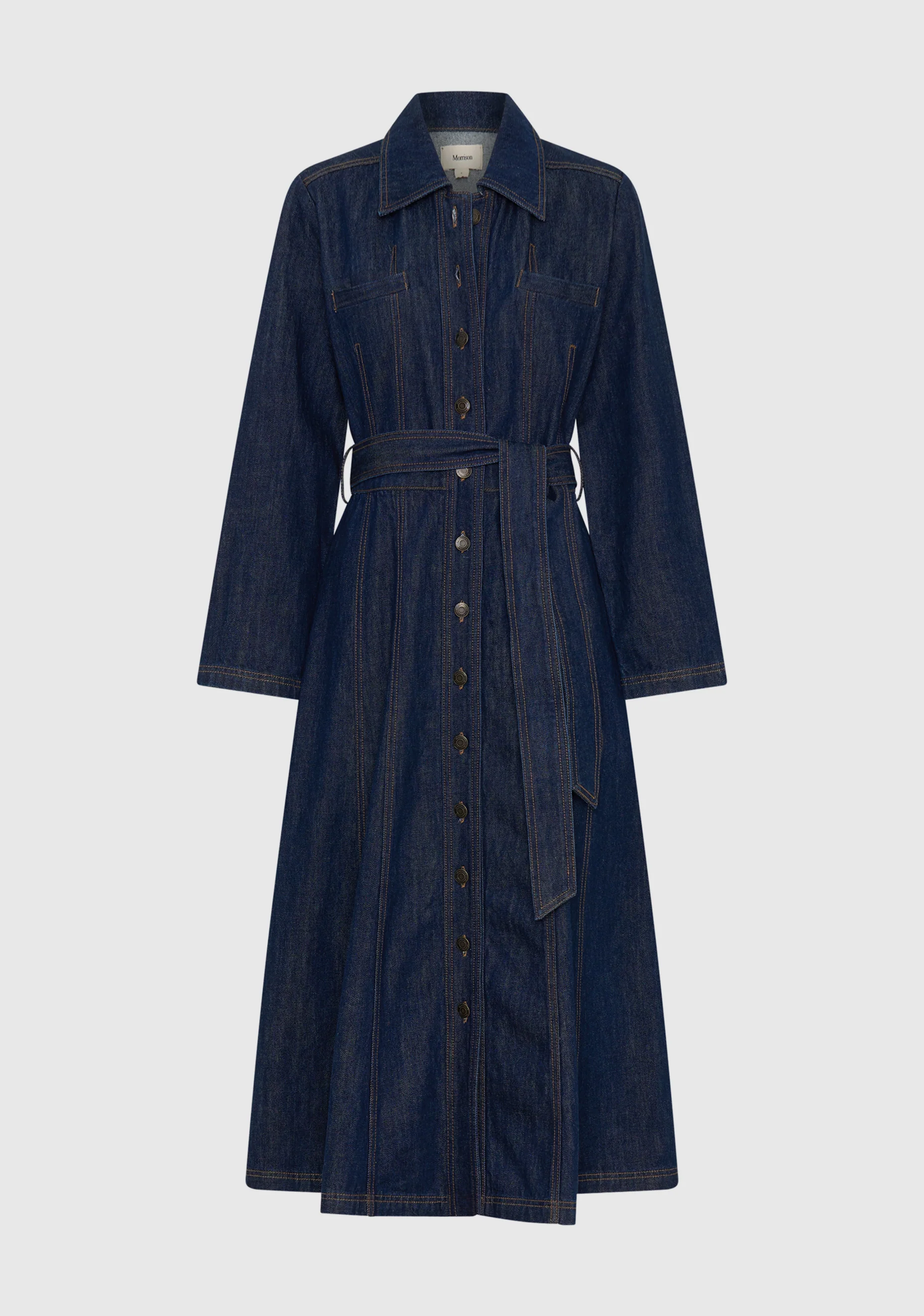 Pierrot Denim Dress_Indigo - Image 8