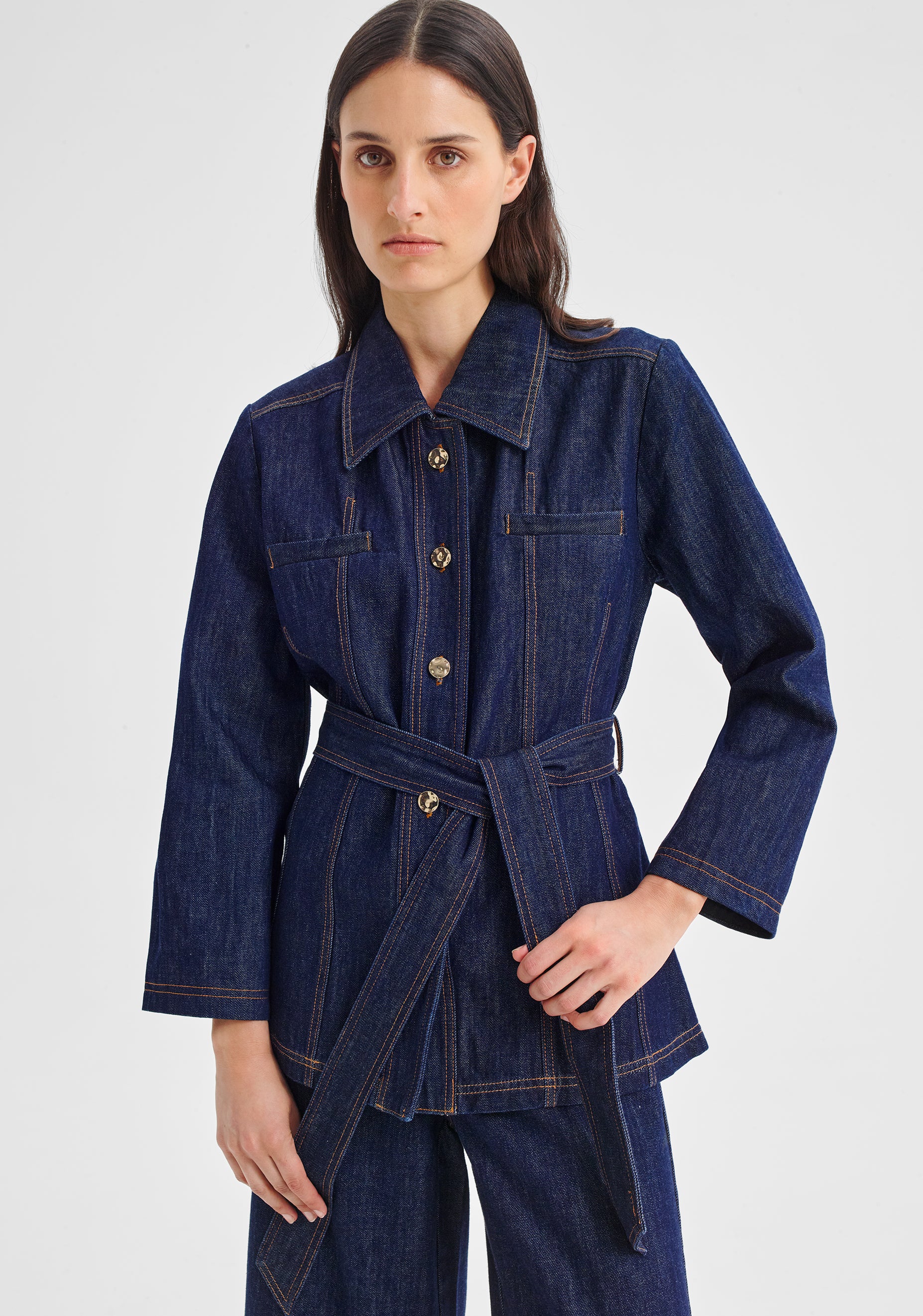 Pierrot Denim Jacket_Indigo - Image 5