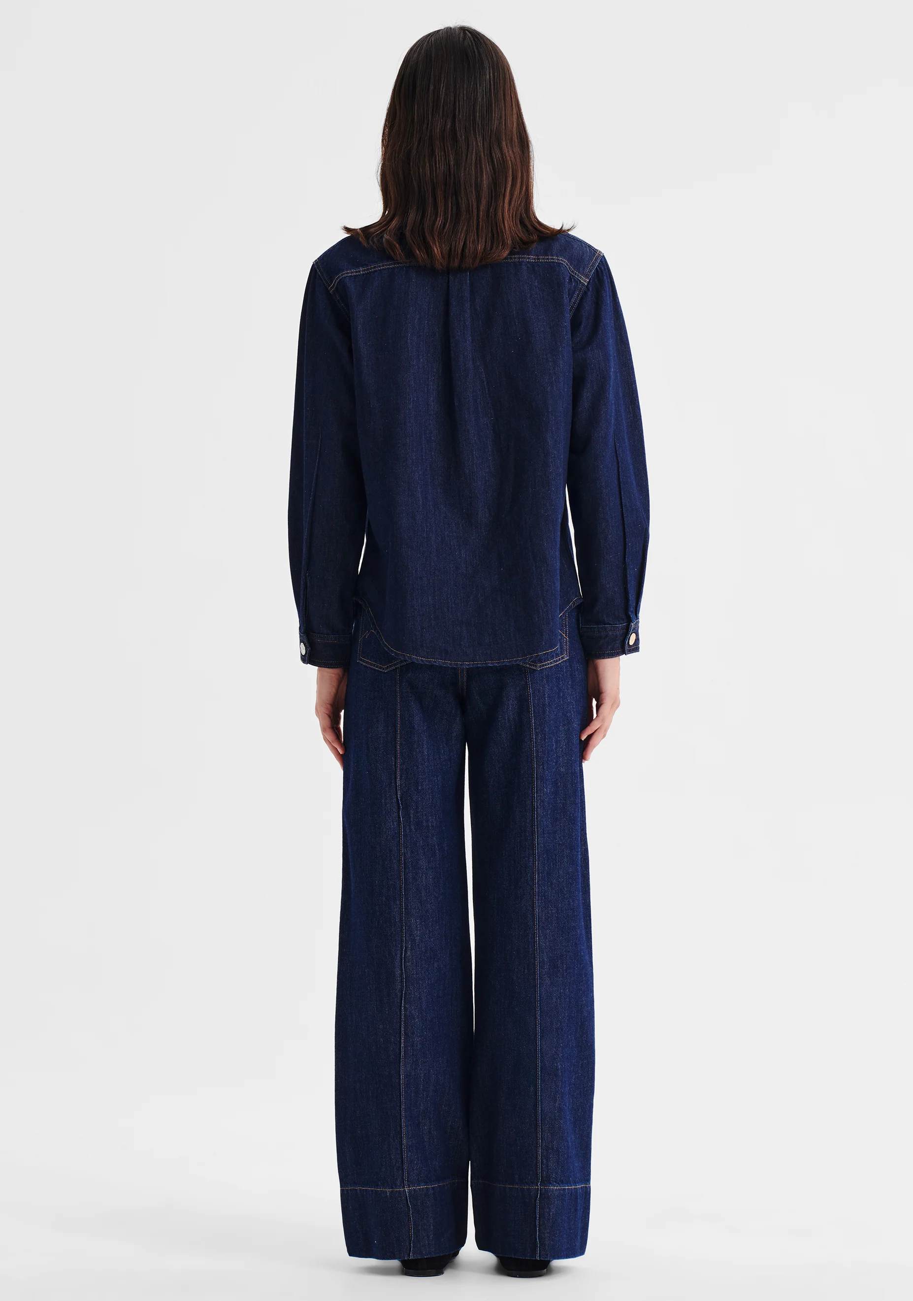 Pierrot Denim Shirt_Indigo - Image 7
