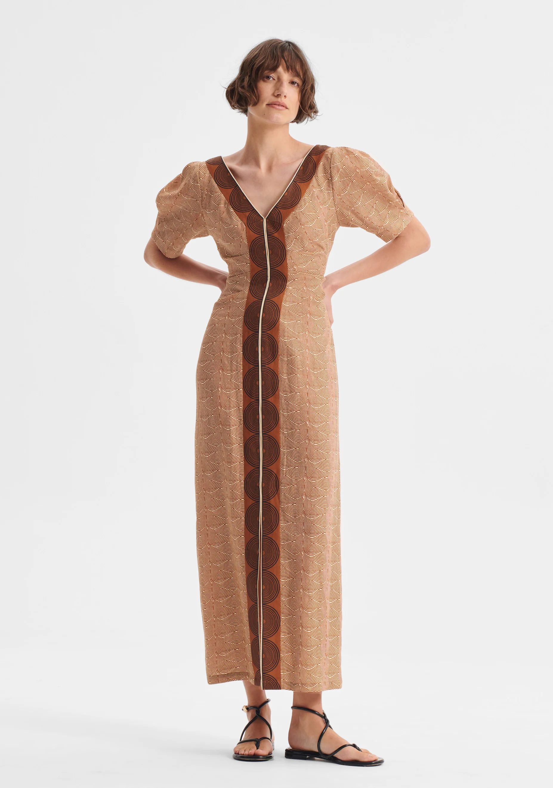 Rio Linen Dress_Print - Image 2