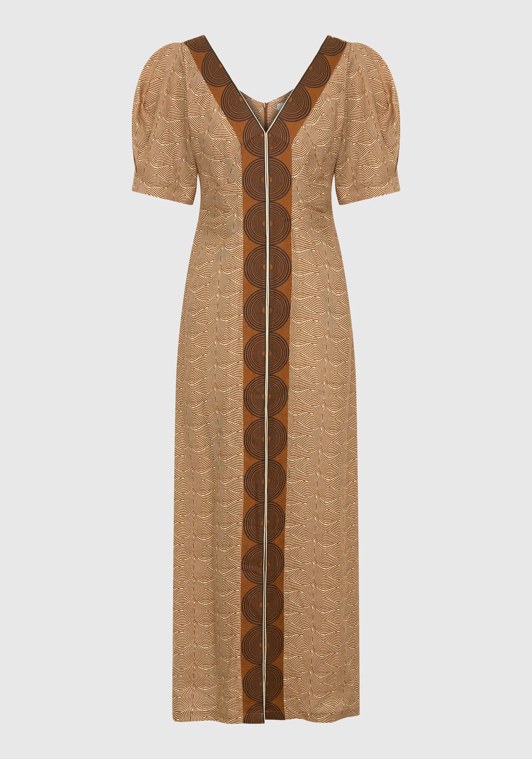 Rio Linen Dress_Print - Image 6
