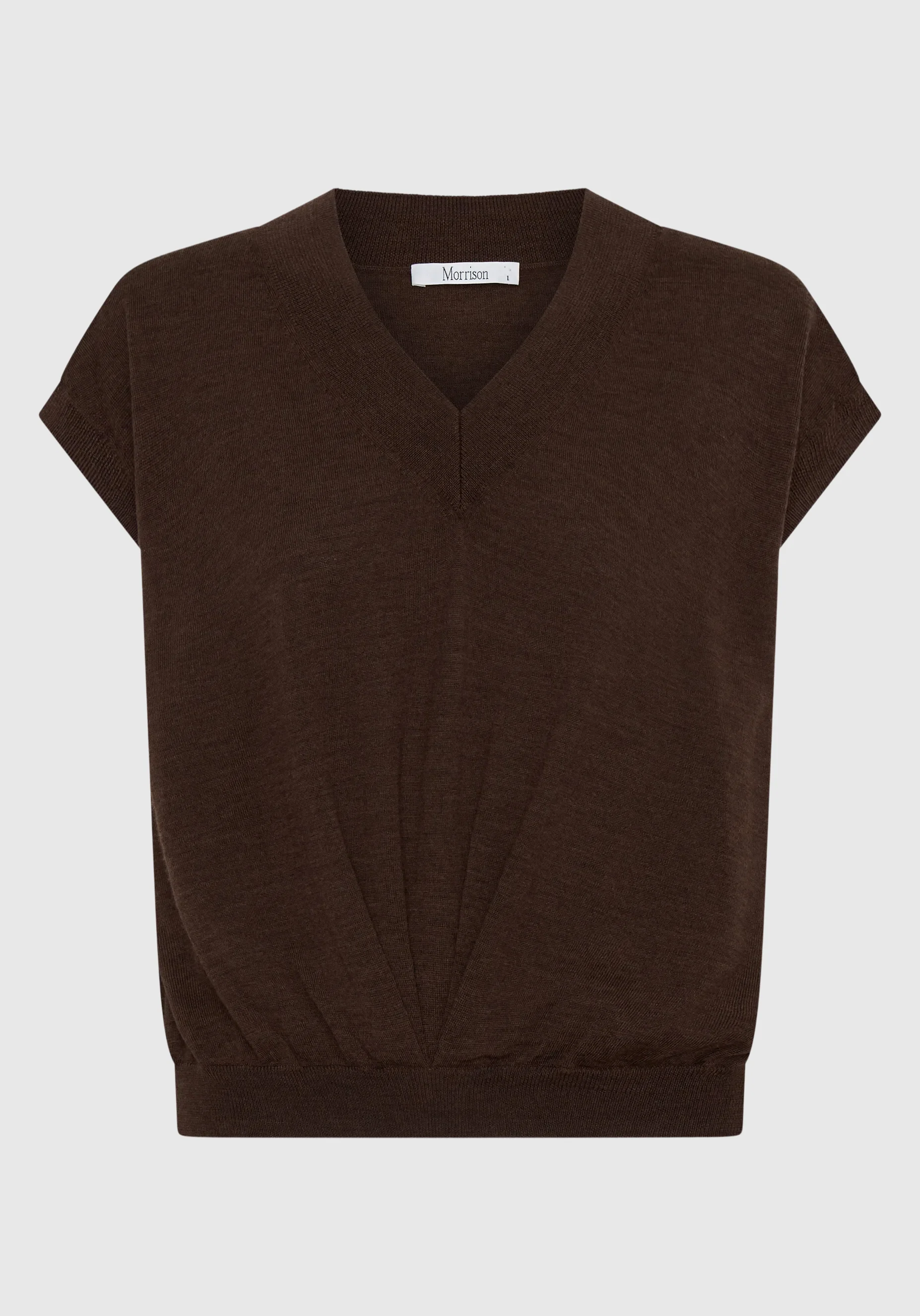 River Knit Vest_Toffee - Image 6