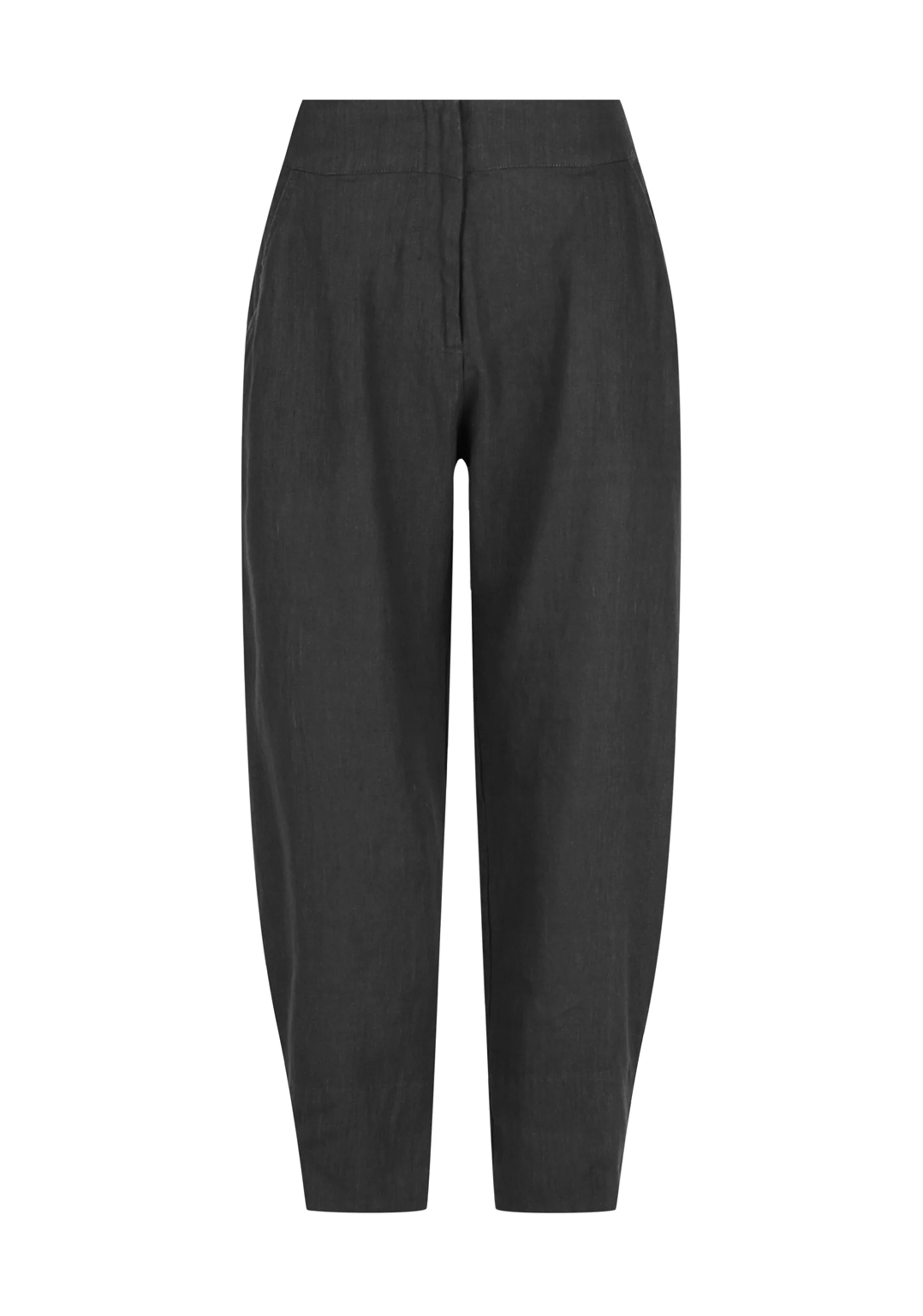 Rocco Linen Pant_Black - Image 4