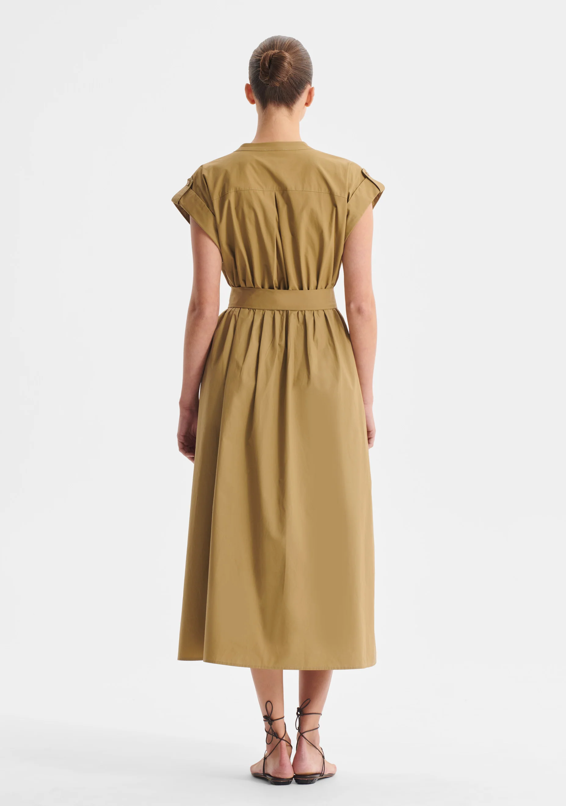 Romy Shirt Dress_Army - Image 4