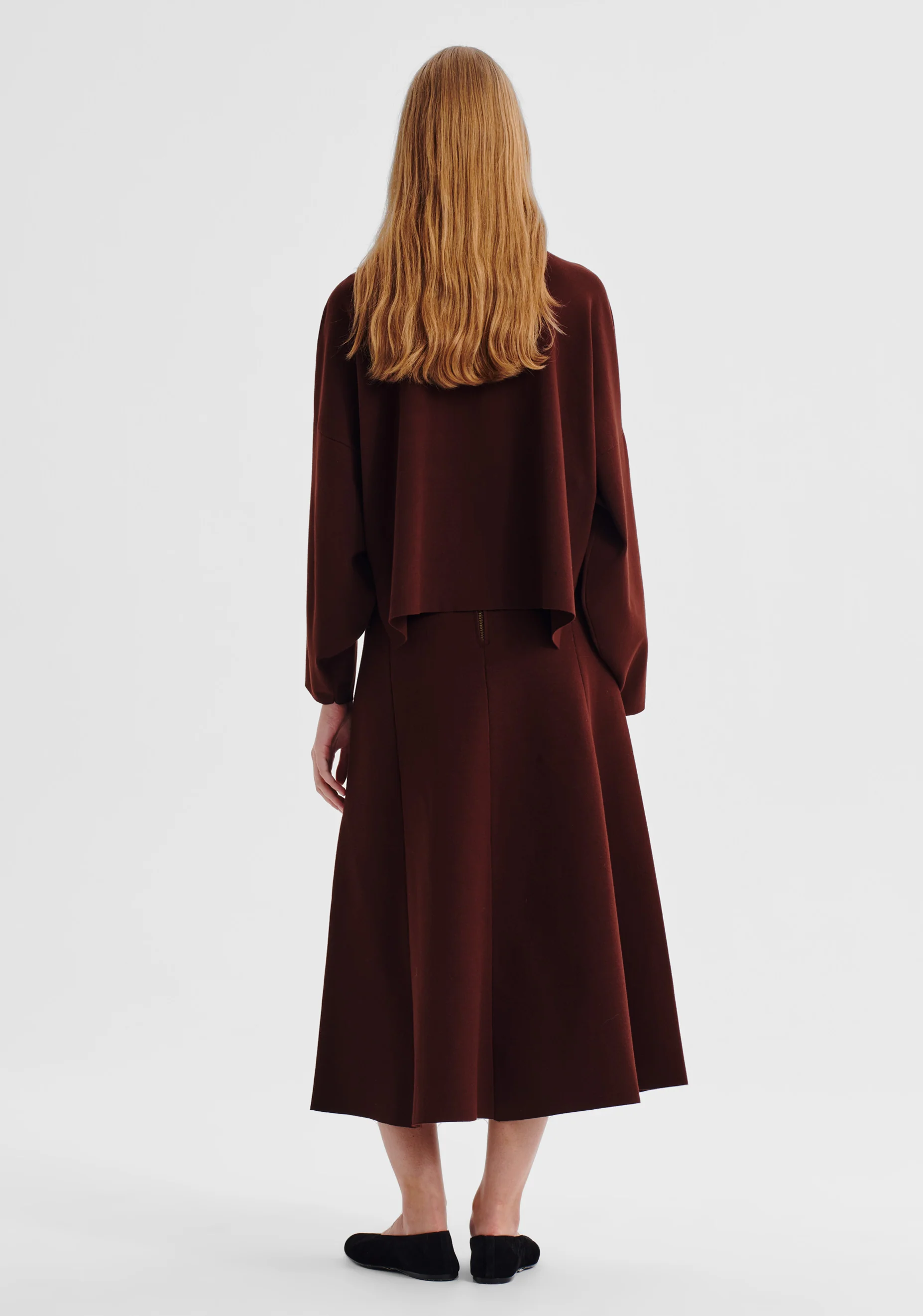 Ronan Knit Skirt_Spice - Image 5