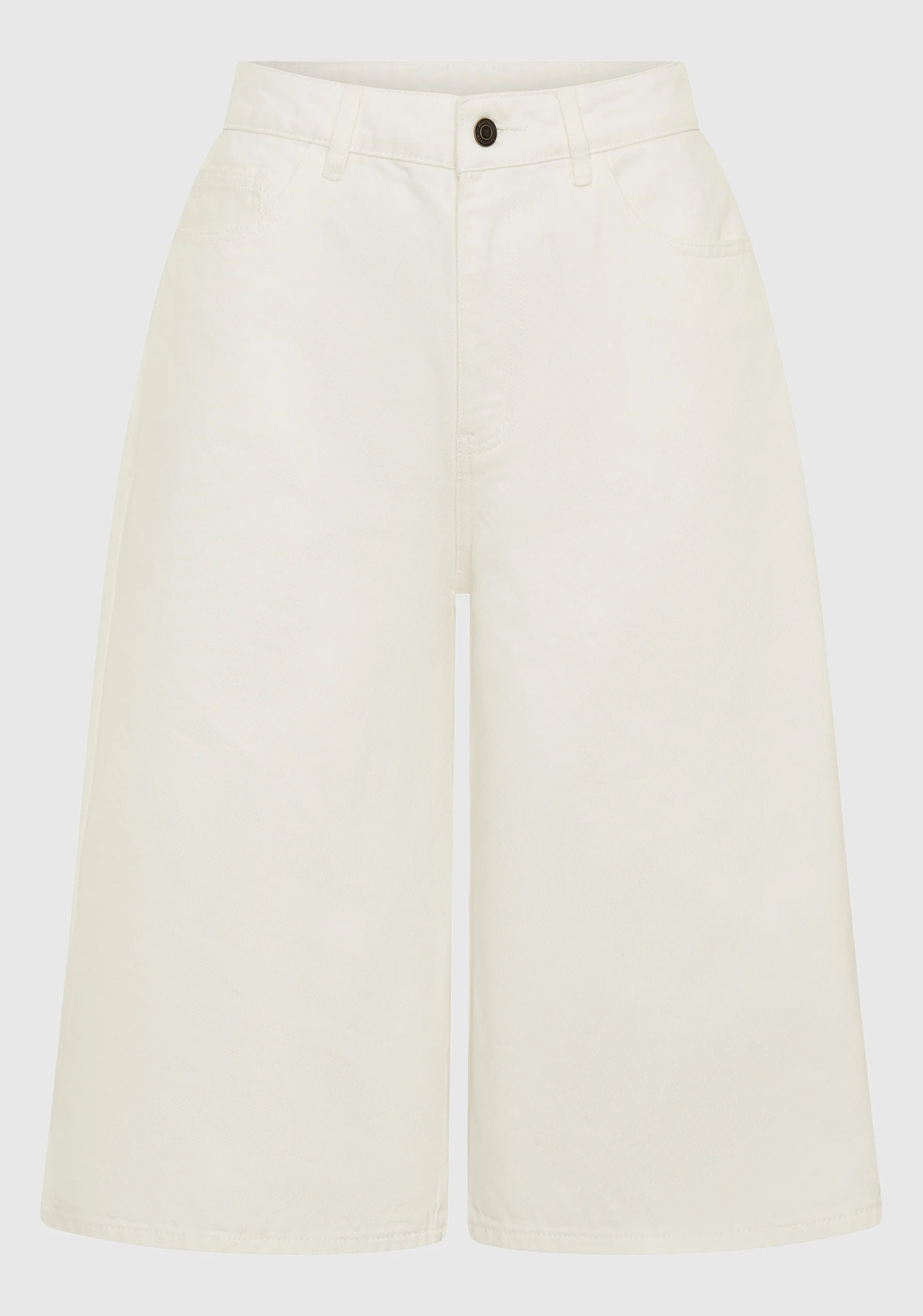 Spencer Denim Bermuda Short_White - Image 6