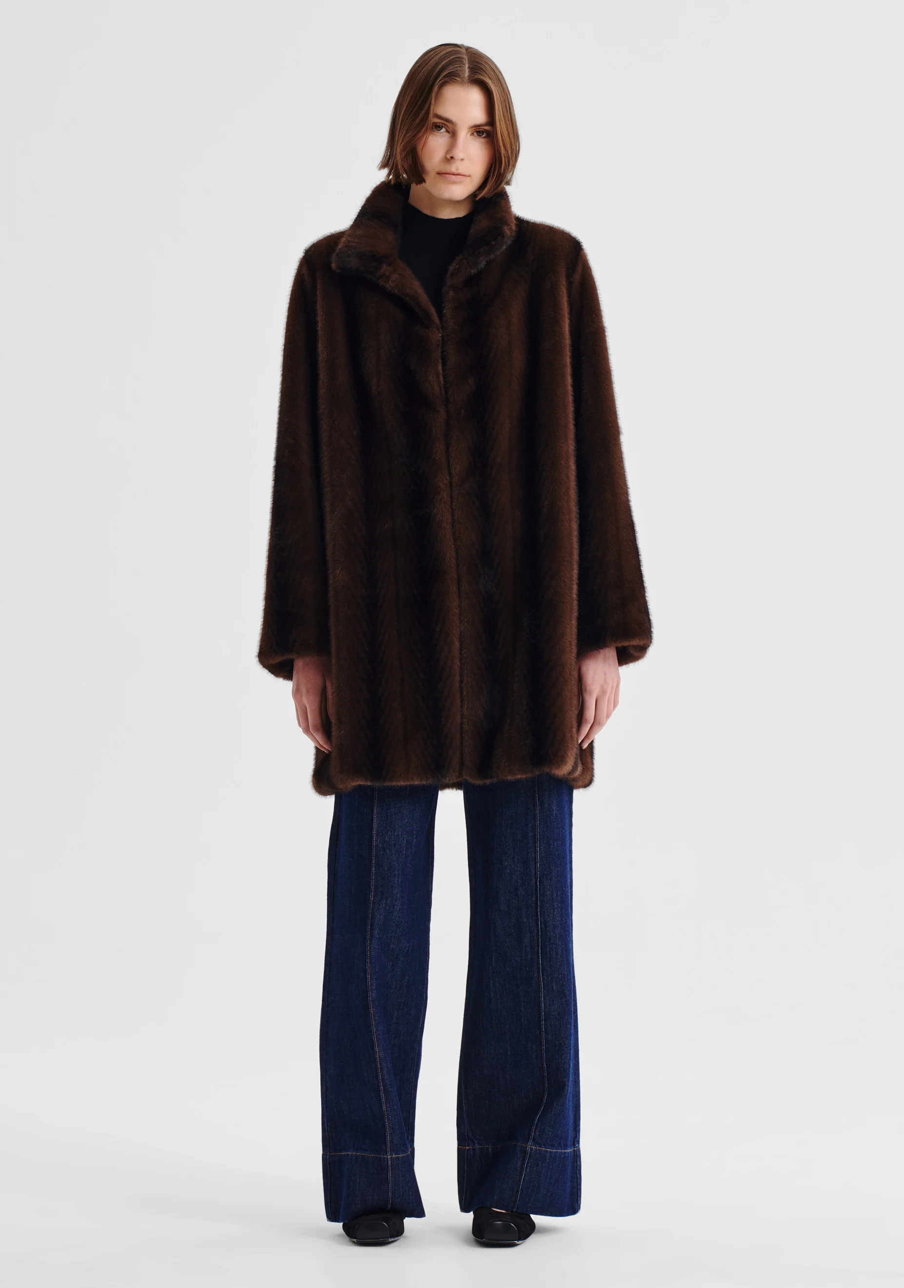 Stevie Fur Coat_Espresso - Image 4