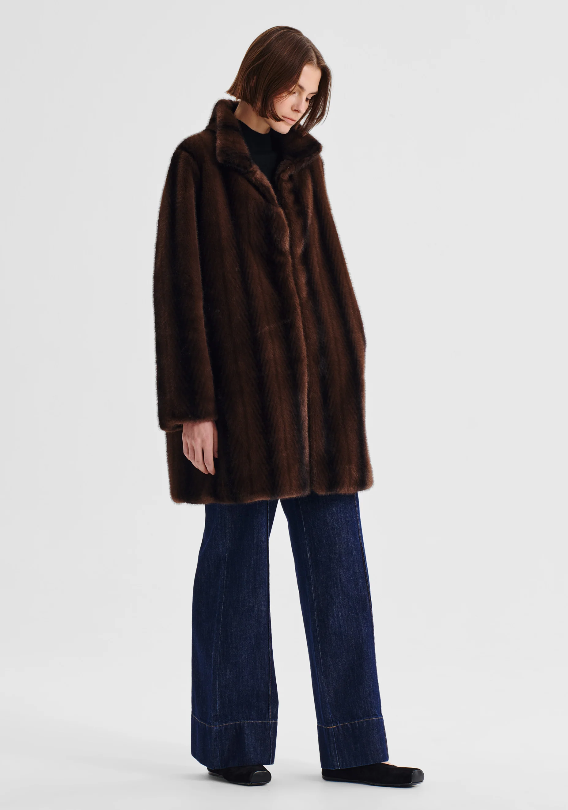 Stevie Fur Coat_Espresso - Image 5