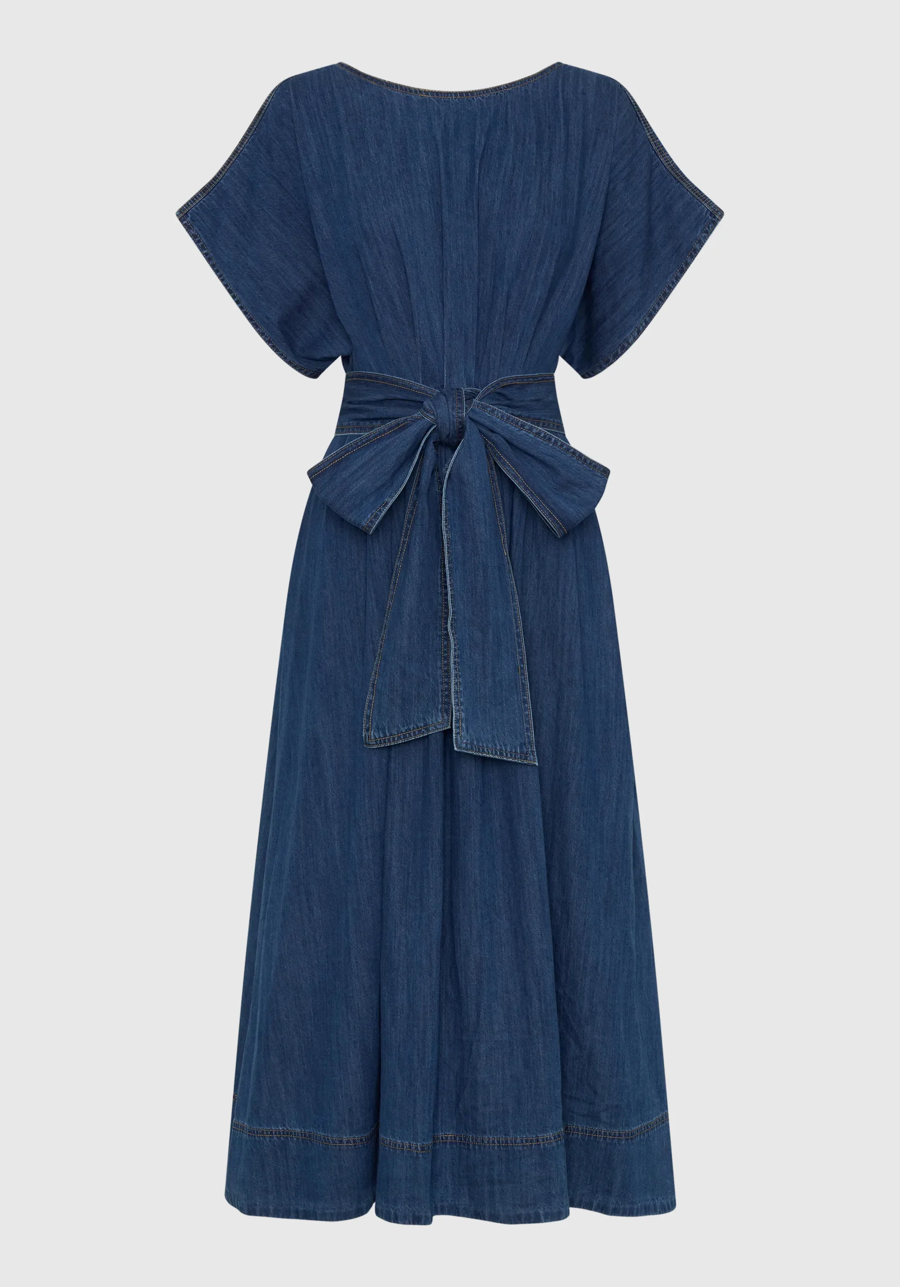 Tatum Denim Dress_Blue - Image 7