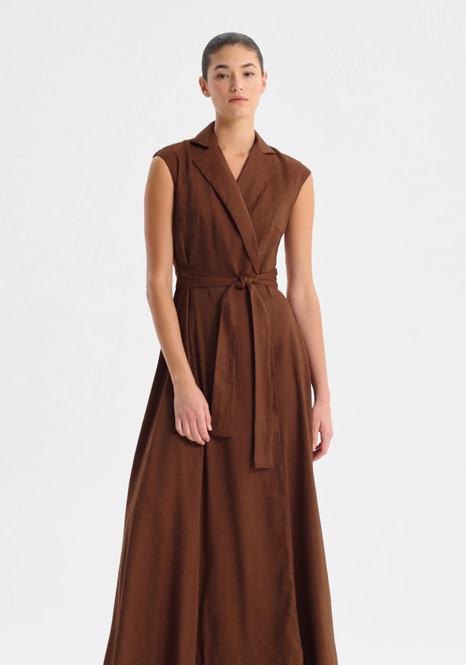 Vera Wrap Dress_Hazel - Image 3
