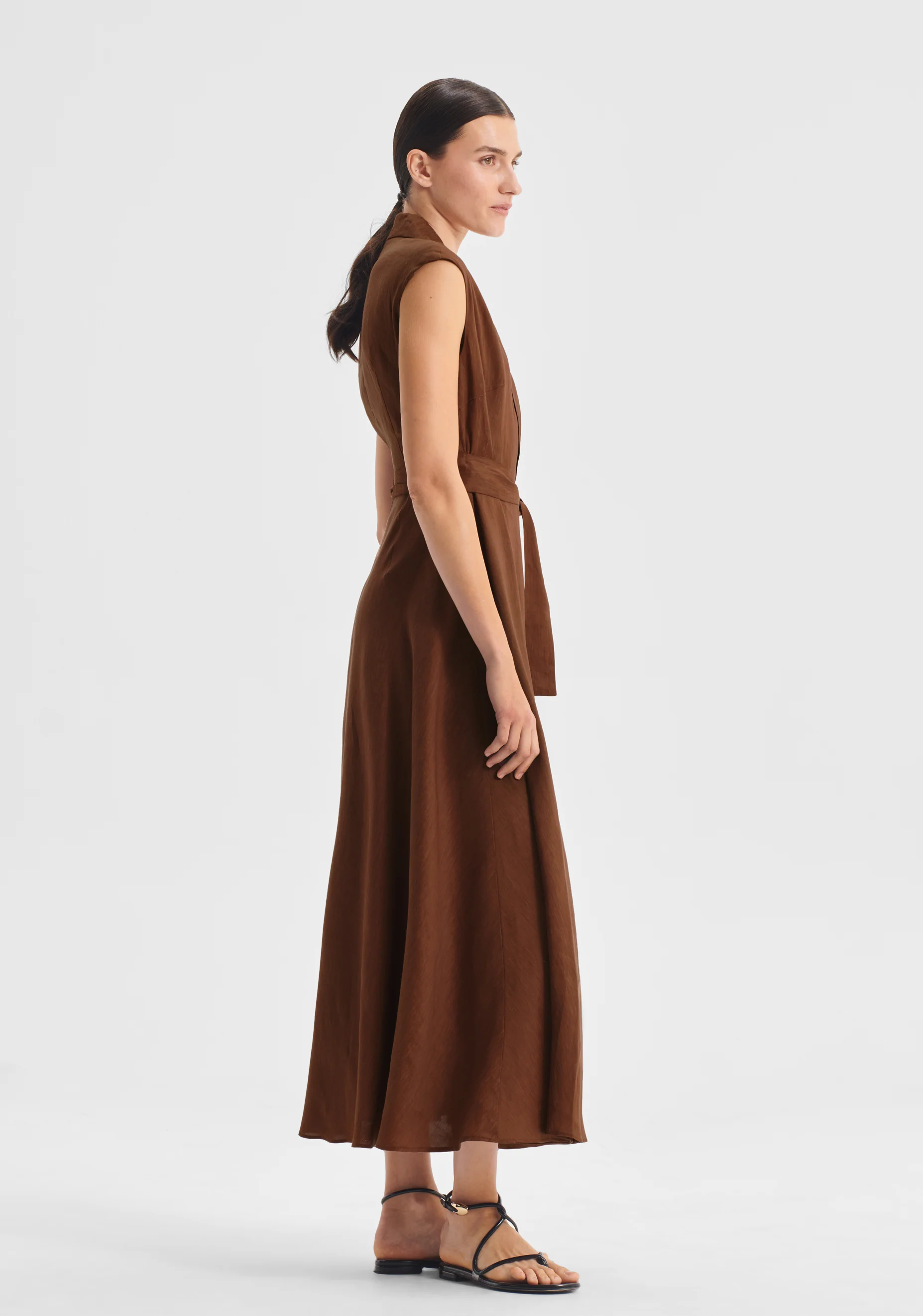 Vera Wrap Dress_Hazel - Image 5