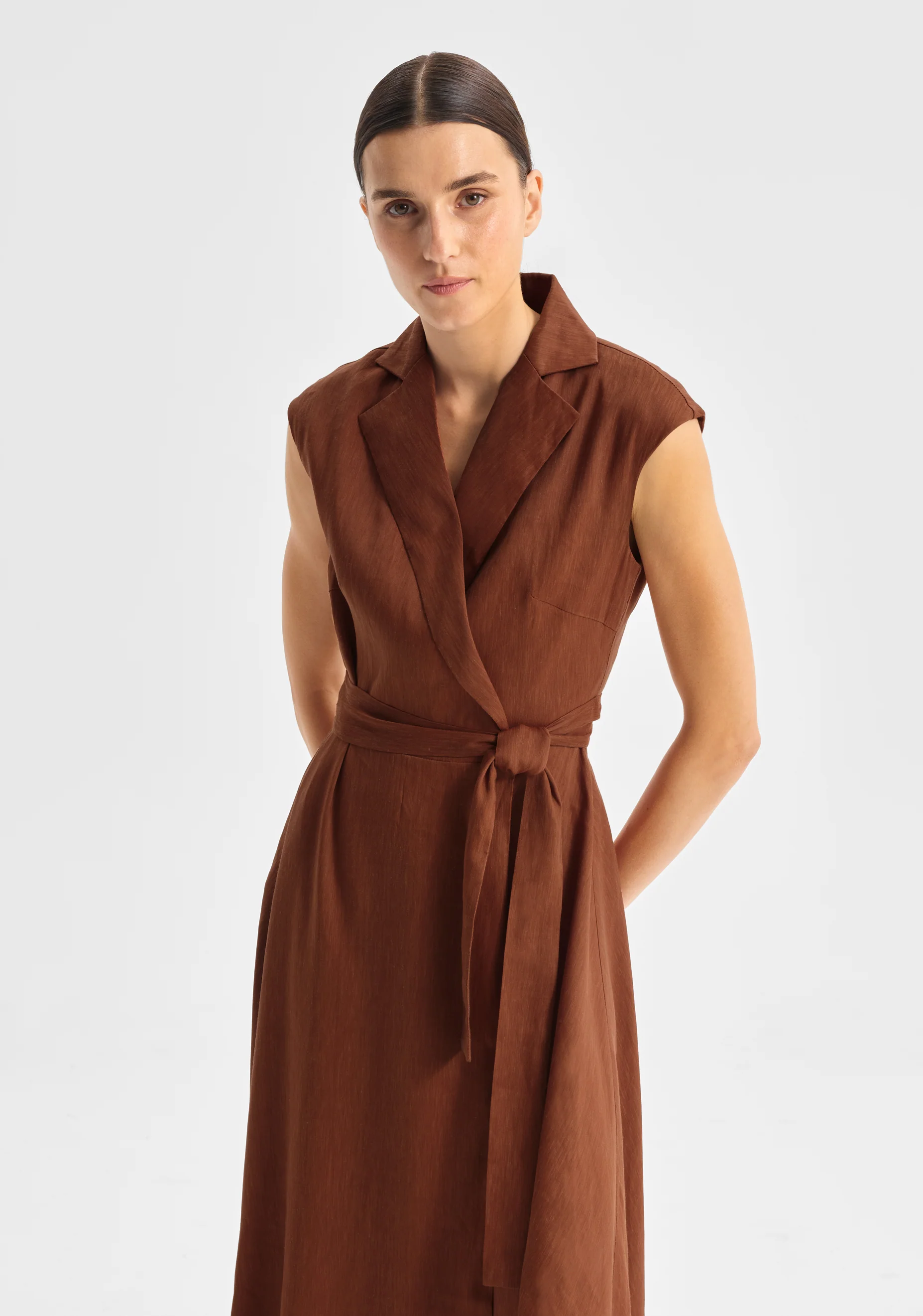 Vera Wrap Dress_Hazel - Image 7