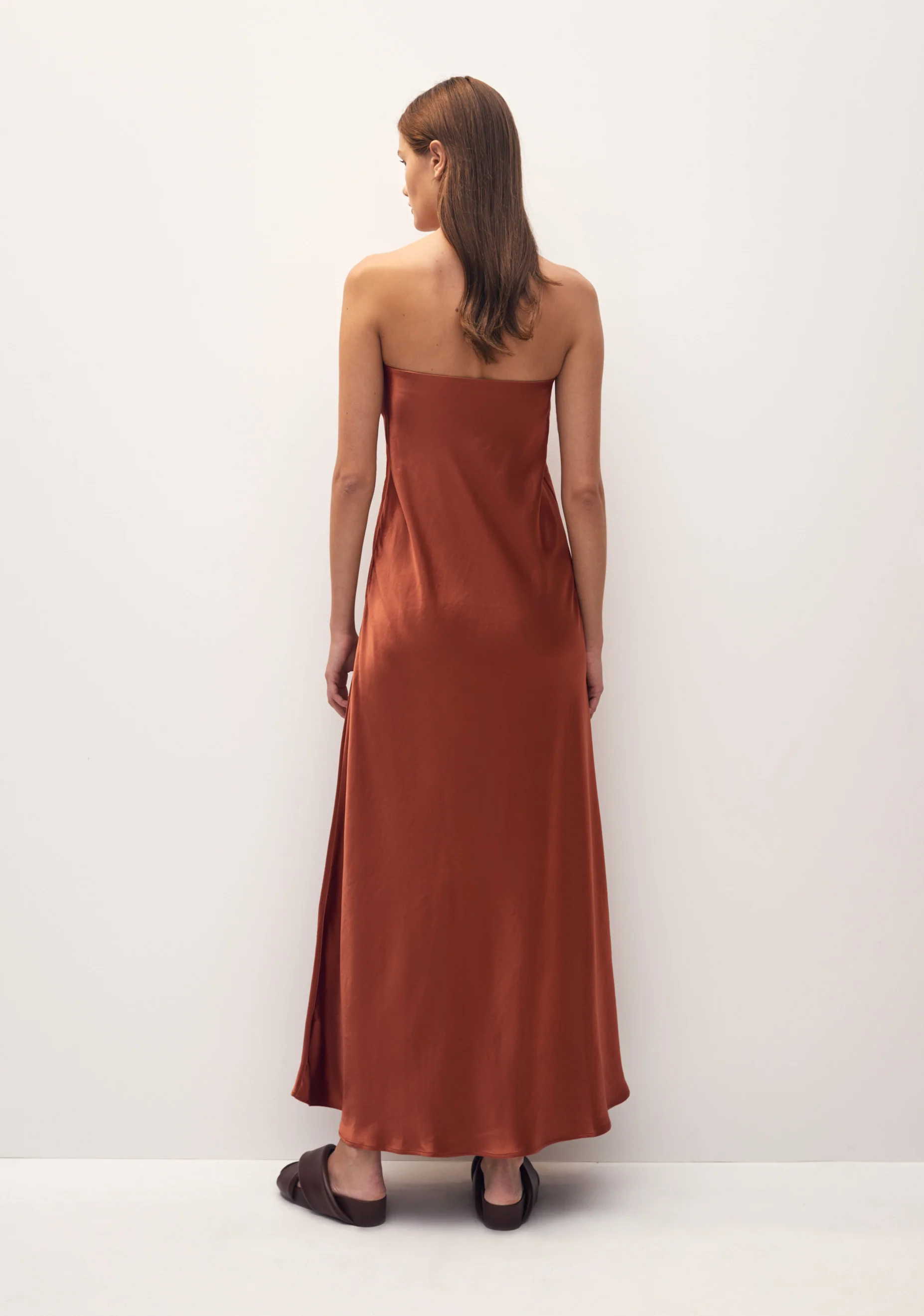 Zeta Strapless Dress_Copper - Image 3
