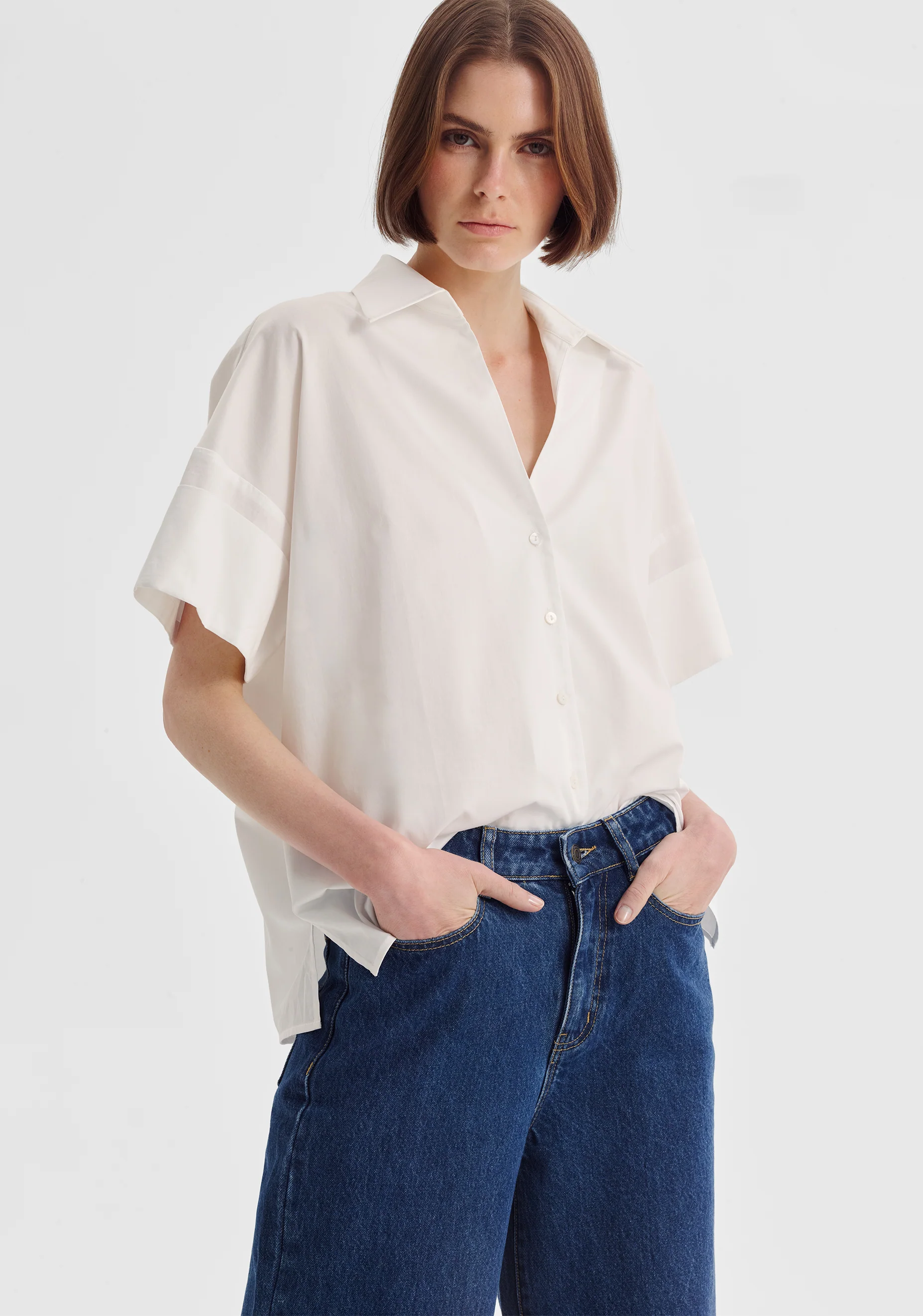 Zinnia Shirt_White